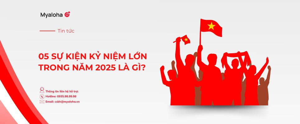 05 sự kiện kỷ niệm lớn trong năm 2025 là gì?