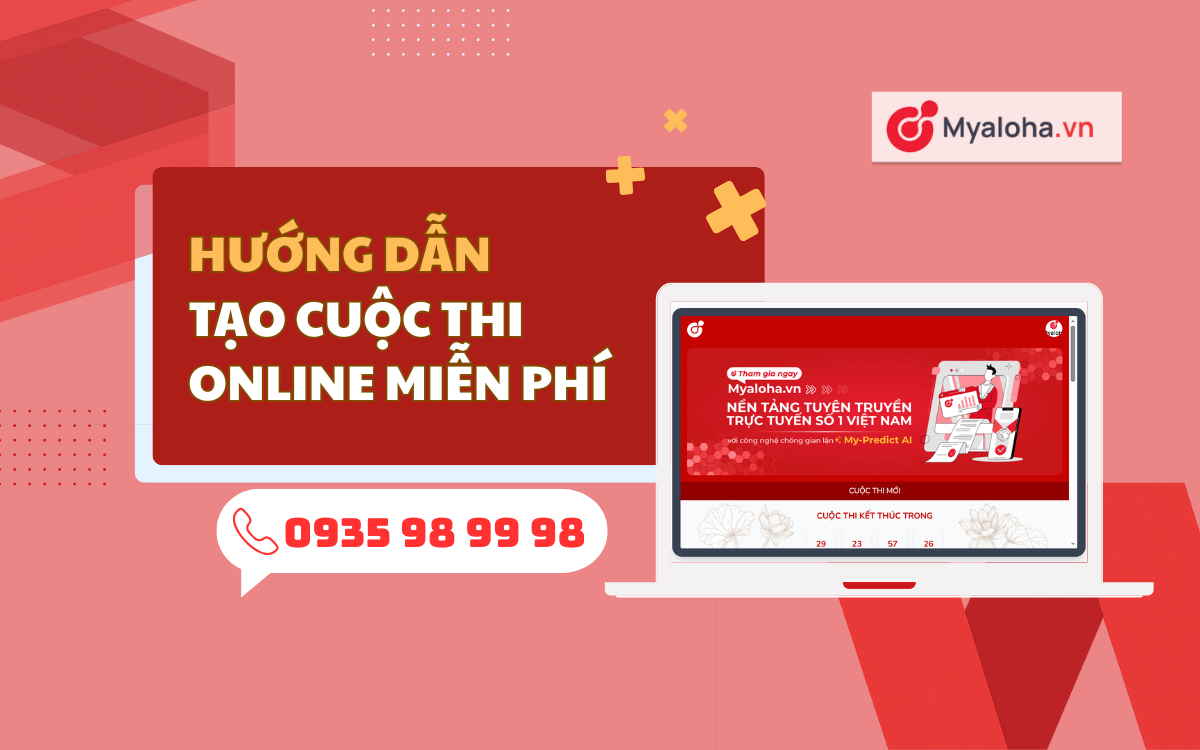 Hướng Dẫn Tạo Cuộc Thi Online Miễn Phí