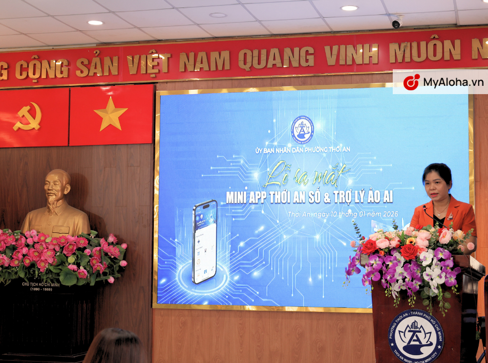 lễ ra mắt mini app Thới An