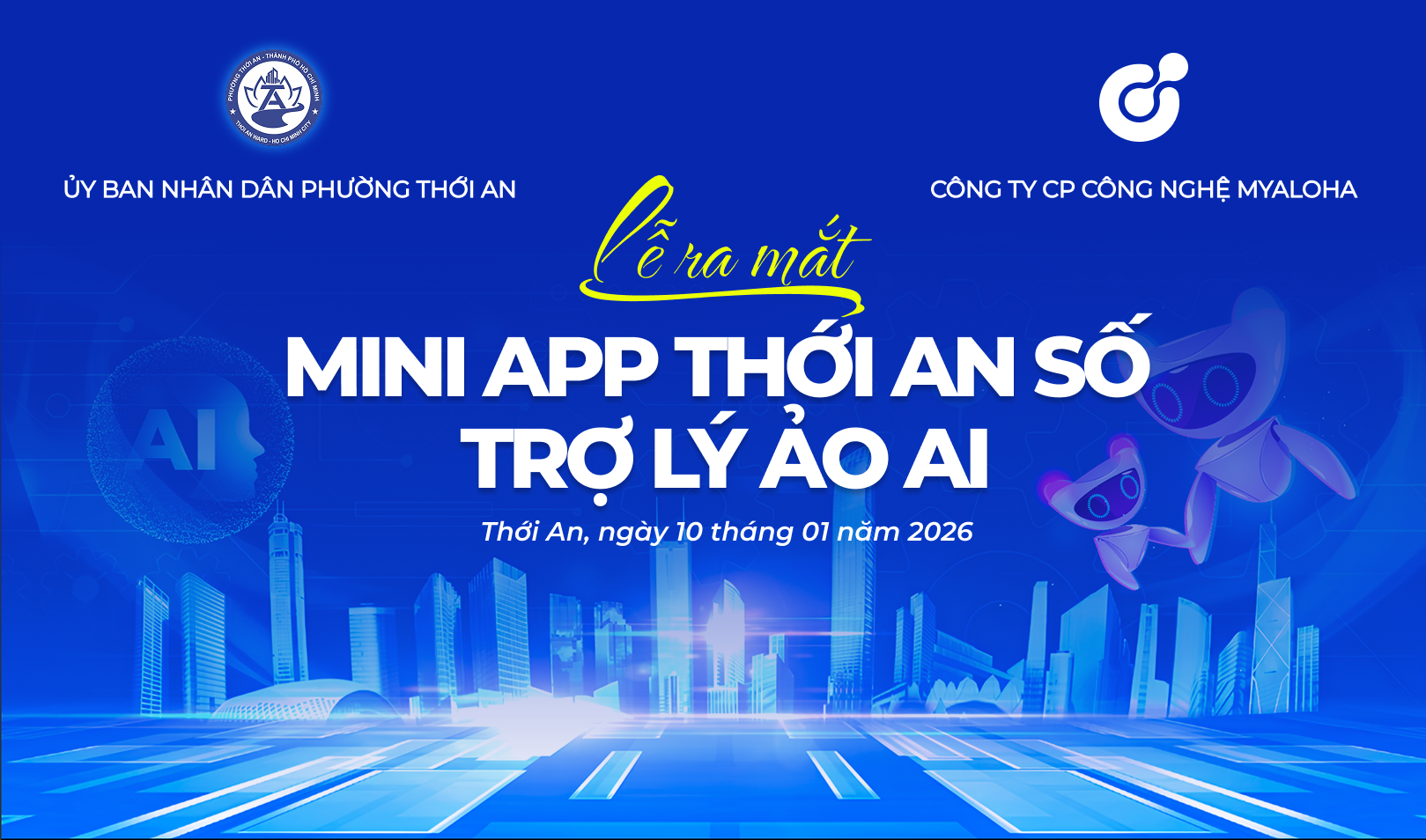 Zalo Mini App phường Thới An